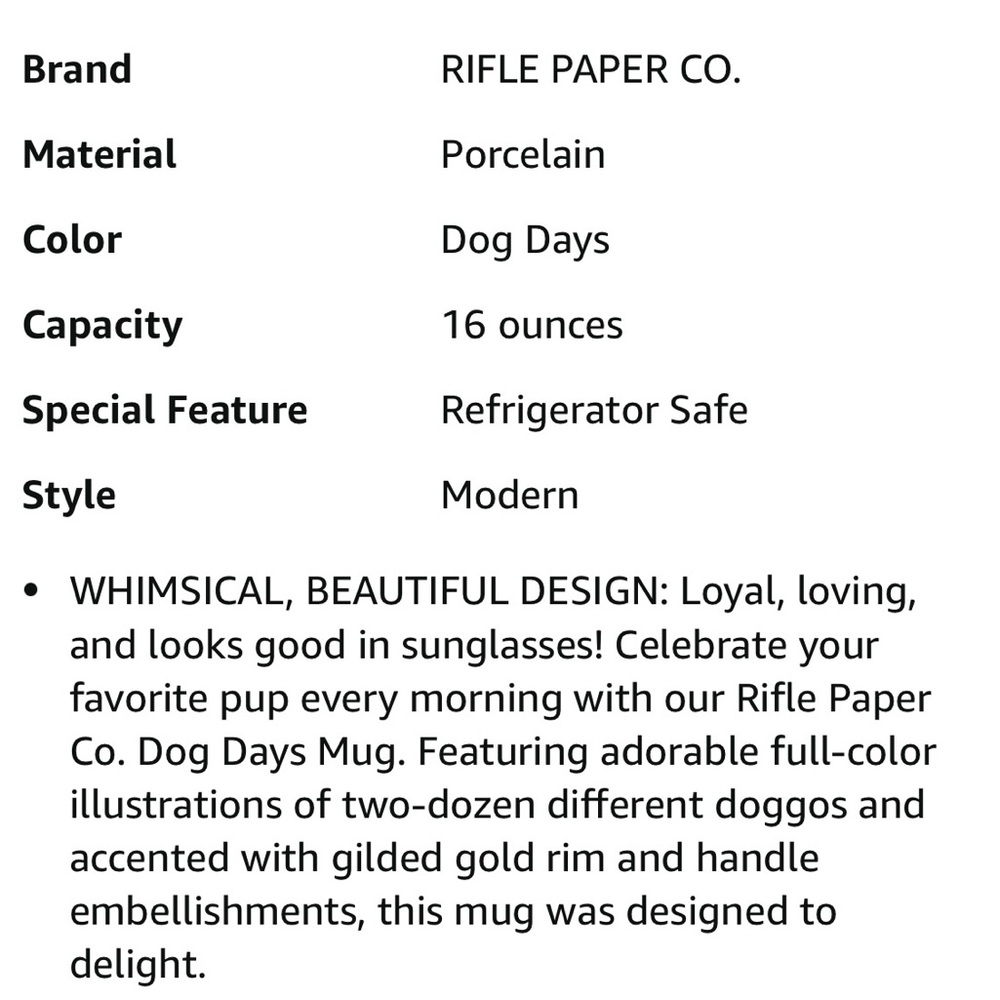 Dog Days Mug. Adorable! - Picture 5 of 8